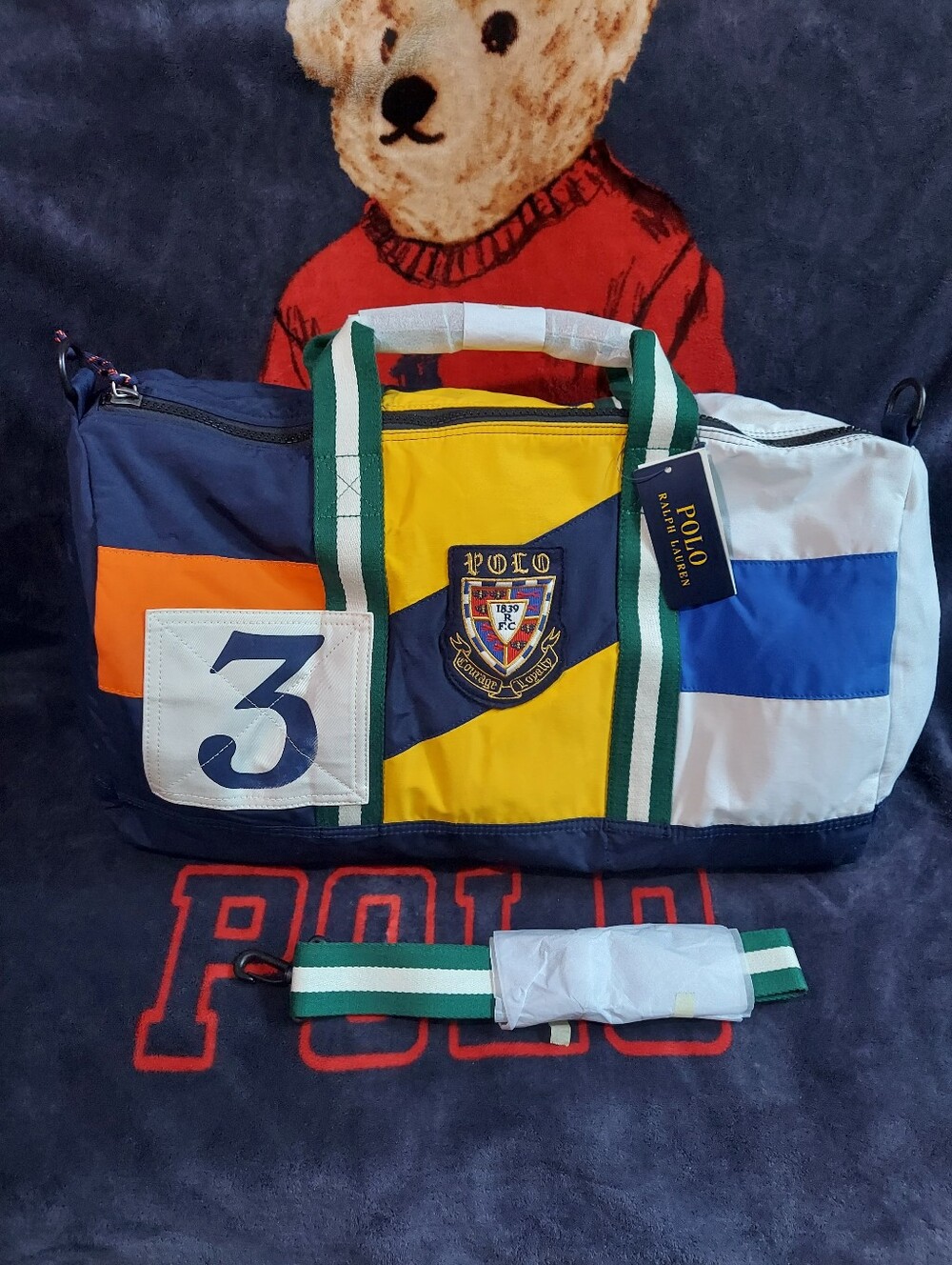 Polo by Ralph Lauren Varsity Duffle Bag